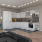 Casa si Gradina - Mobilier - Dulapuri si sifoniere - Dulapuri - Dulap inferior de colt, alb, SPLIT 30 D ZAK BB - Infinity.ro