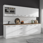 Casa si Gradina - Mobilier - Dulapuri si sifoniere - Dulapuri - Dulap inferior de colt, alb, SPLIT 30 D ZAK BB - Infinity.ro