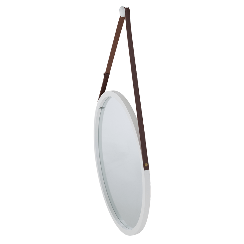 Casa si Gradina - Decoratiuni - Oglinzi - Oglinda, bambus alb, LEMI 1 - Infinity.ro