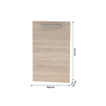 Electronice si Electrocasnice - Masini de spalat vase - Accesorii masini de spalat vase - Usa pentru masina de spalat vase 45, stejar sonoma, NOVA PLUS NOPL-086-00 - Infinity.ro