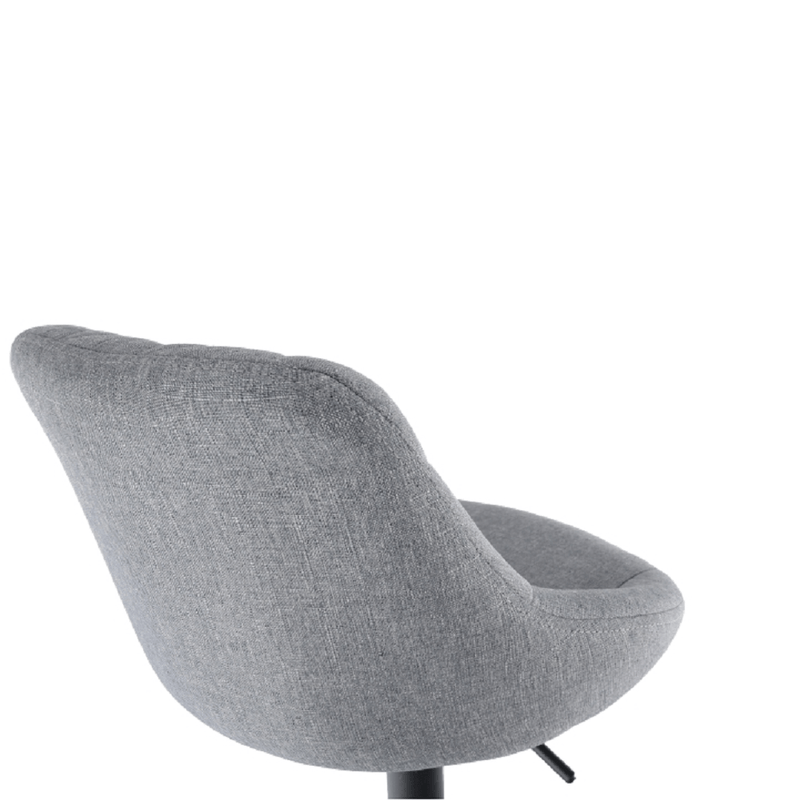 Casa si Gradina - Mobilier - Scaune si fotolii - Scaune - Scaun bar, material textil gri/negru, TERKAN - Infinity.ro