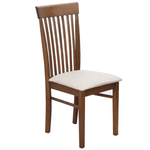 Casa si Gradina - Mobilier - Scaune si fotolii - Scaune - Scaun, nuc/tesatura maro deschis, ASTRO NEW - Infinity.ro