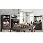 Casa si Gradina - Mobilier - Dulapuri si sifoniere - Dulapuri - Dulap, frasin inchis, INFINITY I-18 - Infinity.ro
