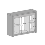 Casa si Gradina - Mobilier - Comode si corpuri - Comode - Comoda, frasin deschis, INFINITY I-07 - Infinity.ro