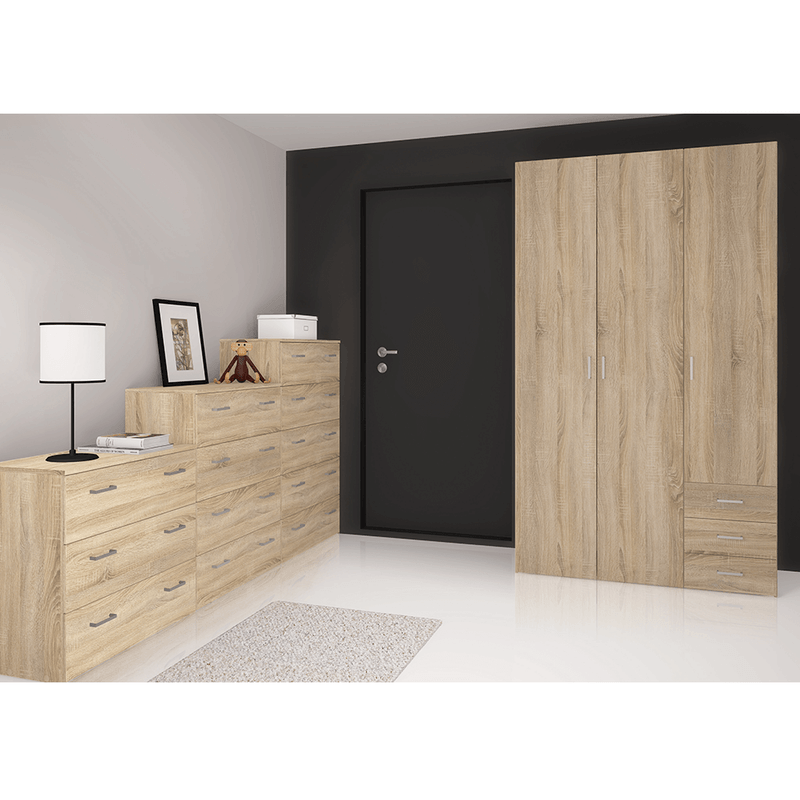 Casa si Gradina - Mobilier - Comode si corpuri - Comode - Comoda, stejar sonoma, GARBO 3 - Infinity.ro