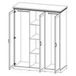 Casa si Gradina - Mobilier - Seturi de mobilier - Seturi dormitor - Set dormitor, pin nordic/ stejar salbatic, ROYAL - Infinity.ro