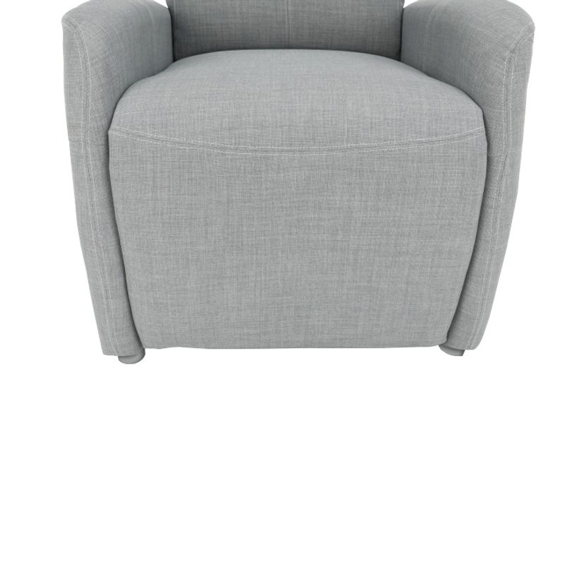 Casa si Gradina - Mobilier - Scaune si fotolii - Fotolii - Fotoliu reglabil, material textil gri, FOREST - Infinity.ro
