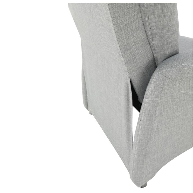 Casa si Gradina - Mobilier - Scaune si fotolii - Fotolii - Fotoliu reglabil, material textil gri, FOREST - Infinity.ro
