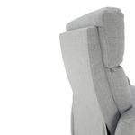 Casa si Gradina - Mobilier - Scaune si fotolii - Fotolii - Fotoliu reglabil, material textil gri, FOREST - Infinity.ro