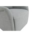Casa si Gradina - Mobilier - Scaune si fotolii - Fotolii - Fotoliu reglabil, material textil gri, FOREST - Infinity.ro