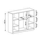 Casa si Gradina - Mobilier - Comode si corpuri - Comode - Comoda, stejar lefkas, TEDY TYP T14 - Infinity.ro