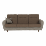 Casa si Gradina - Mobilier - Canapele si coltare - Canapele - Canapea trei locuri, extensibila, maro, MILO 3 locuri - Infinity.ro