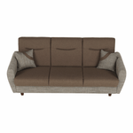 Casa si Gradina - Mobilier - Canapele si coltare - Canapele - Canapea trei locuri, extensibila, maro, MILO 3 locuri - Infinity.ro