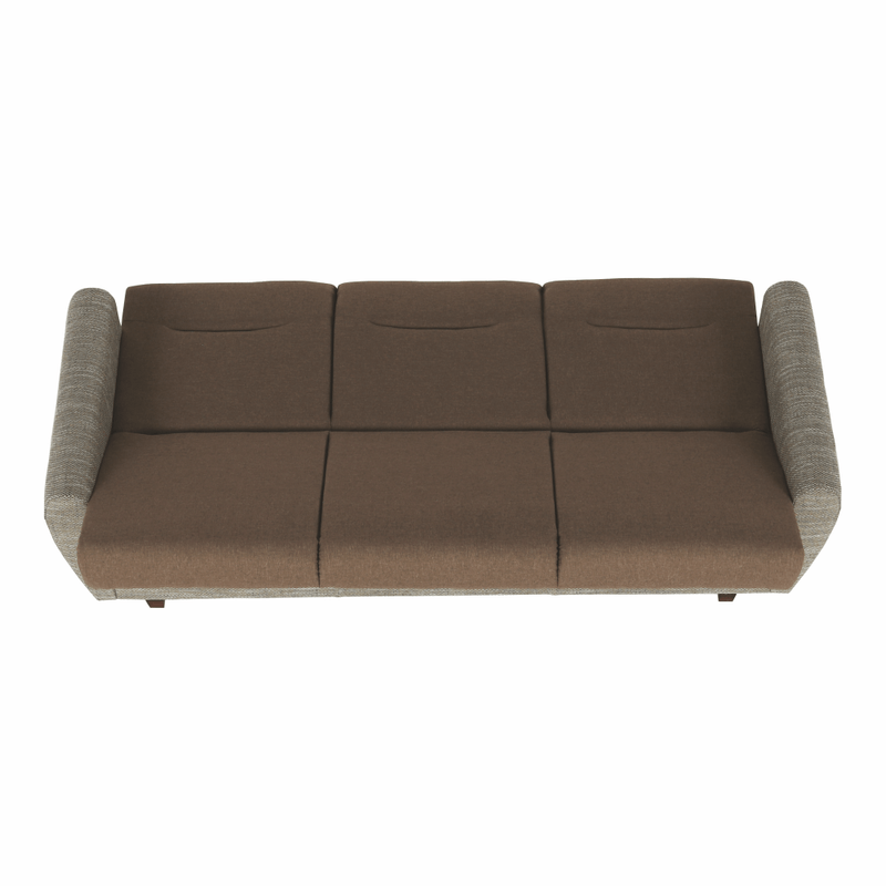 Casa si Gradina - Mobilier - Canapele si coltare - Canapele - Canapea trei locuri, extensibila, maro, MILO 3 locuri - Infinity.ro