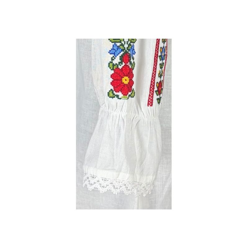 Fashion, accesorii si bijuterii - Femei - Imbracaminte femei - Camasi si bluze femei - Bluza dama IL26 alb/galben , marimea 3XL - Infinity.ro