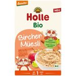 Jucarii, Copii si Bebe - Hrana si alaptare - Cereale bebelusi - Musli integral Bircher cu mere stafide si migdale pentru copii 1 an, eco - Infinity.ro