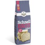 Market - Bacanie - Alimente de baza - Faina, malai si gris - Mix din 5 cereale pentru paine rapida fara gluten, eco - Infinity.ro