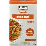 Market - Bacanie - Alimente de baza - Paste fainoase - Penne proteice din linte rosie fara gluten, eco - Infinity.ro