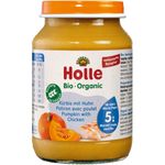 Jucarii, Copii si Bebe - Hrana si alaptare - Piure bebelusi - Piure de dovleac si carne de pui pentru copii fara gluten 5 luni, eco - Infinity.ro