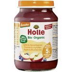 Jucarii, Copii si Bebe - Hrana si alaptare - Piure bebelusi - Piure de mere si afine pentru copii 5 luni fara gluten, eco - Infinity.ro