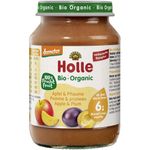 Jucarii, Copii si Bebe - Hrana si alaptare - Piure bebelusi - Piure de mere si prune pentru copii 6 luni fara gluten, eco - Infinity.ro