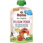 Jucarii, Copii si Bebe - Hrana si alaptare - Piure bebelusi - Piure din piersici capsuni mere si ovaz pentru copii 6 luni fara gluten, eco - Infinity.ro