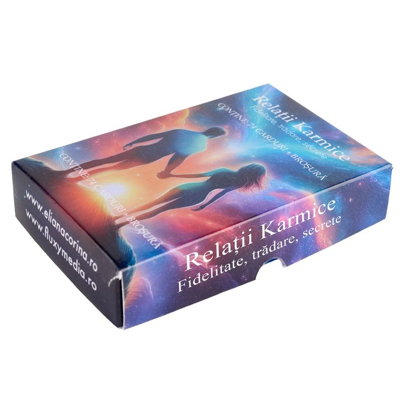 Carti si Birotica - Carti - Carti pentru copii - Carti interactive - Relatii Karmice: Fidelitate, Tradare, Secrete. Set De Carduri - Eliana Corina Ionita - Infinity.ro