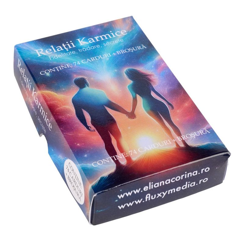 Carti si Birotica - Carti - Carti pentru copii - Carti interactive - Relatii Karmice: Fidelitate, Tradare, Secrete. Set De Carduri - Eliana Corina Ionita - Infinity.ro