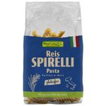 Market - Bacanie - Alimente de baza - Paste fainoase - Spirelli din orez integral fara gluten, eco - Infinity.ro