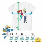 Fashion, accesorii si bijuterii - Copii - Imbracaminte copii - Tricouri copii - Tricou Copii Baieti Ariel Eric Flounder Mica Sirena CoolTrend, alb, marime L Copii - Infinity.ro