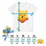 Fashion, accesorii si bijuterii - Copii - Imbracaminte copii - Tricouri copii - Tricou Copii Fete Winnie the Puh Pooh Cartoon CoolTrend, alb, marime L Copii - Infinity.ro