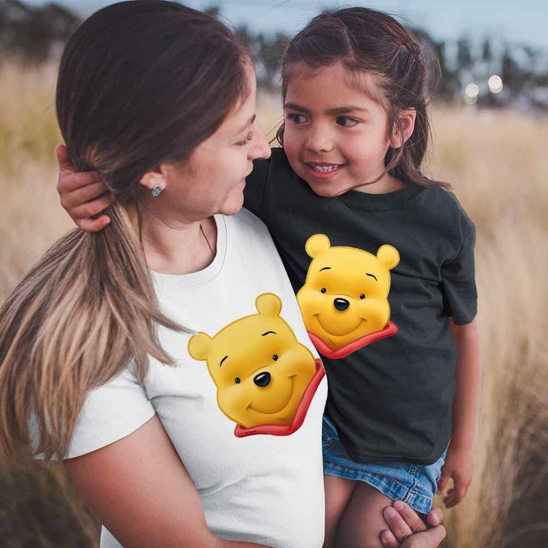 Fashion, accesorii si bijuterii - Copii - Imbracaminte copii - Tricouri copii - Tricou Copii Fete Winnie the Puh Pooh Cartoon CoolTrend, alb, marime L Copii - Infinity.ro