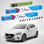 Auto si Moto - Intretinere auto - Stergatoare - Stergatoare Mazda 2 DJ Facelift 2023-2026 Set Fata si Spate Flat Premium TeamCar - Infinity.ro