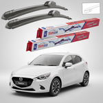 Auto si Moto - Intretinere auto - Stergatoare - Stergatoare Mazda 2 DJ Facelift 2023-2026 Set Fata Flat TeamCar - Infinity.ro