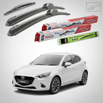 Auto si Moto - Intretinere auto - Stergatoare - Stergatoare Mazda 2 DJ Facelift 2023-2026 Set Fata si Spate Flat TeamCar - Infinity.ro