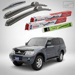Auto si Moto - Intretinere auto - Stergatoare - Stergatoare Mitsubishi Montero, Pajero III (V60, V70) 2000-2006 | Set Fata si Spate Flat – TeamCar® - Infinity.ro