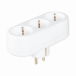Casa si Gradina - Electrice - Accesorii electrice - Prelungitoare, triple, fise - Ipee-triplu Stecher Ceramic cu CP - ELBI TSC - Infinity.ro