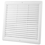 Casa si Gradina - Sanitare - Suporturi si accesorii baie - Sisteme de ventilatie - Rama de aerisire din plastic 300x300 mm - Infinity.ro