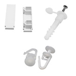 Casa si Gradina - Textile si covoare - Perdele si draperii - Accesorii perdele si draperii - Set accesorii pentru sina de perdea 3.5 m (70 inele + 9 dibluri + 9 holsuruburi + 2 capete de capat) - TE-MA ACP3,5 - Infinity.ro