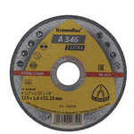 Casa si Gradina - Constructii - Scule electrice si accesorii - Accesorii polizare si slefuire - Disc de debitare Kronenflex A346 Extra pentru inox si otel, 115X1.6X22.23 mm, KLINGSPOR A346115 - Infinity.ro