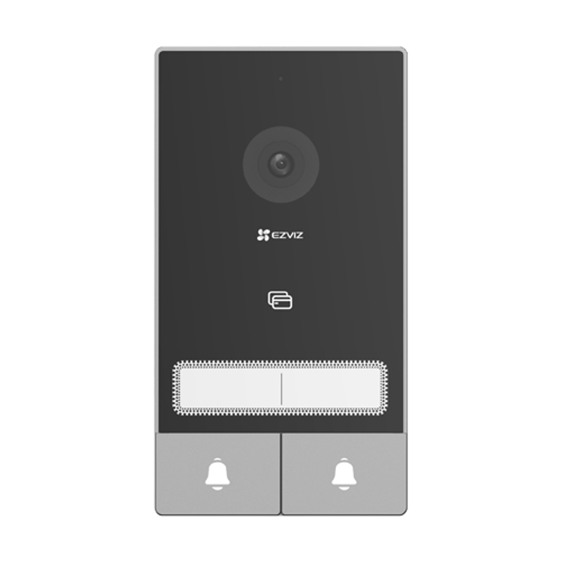 Casa si Gradina - Electrice - Smart Home - Control acces si accesorii - Kit video-interfon 2 familii, 2 x monitor tactil 7', camera 2K, audio, IR 6m, Wi-Fi6 - EZVIZ CS-HP7(3MP,2-Family Kit) - Infinity.ro