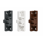 Casa si Gradina - Constructii - Ferestre si accesorii - Accesorii ferestre - Inchizator PVC pentru rama plasa de insecte (Alb/Gri/Maro) - DUPLIFIX A002 - Infinity.ro
