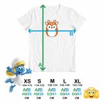 Fashion, accesorii si bijuterii - Copii - Imbracaminte copii - Tricouri copii - Tricou Copii Fete Squishmallows Ren Craciun CoolTrend, alb, marime XL Copii - Infinity.ro