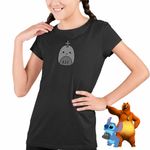 Fashion, accesorii si bijuterii - Copii - Imbracaminte copii - Tricouri copii - Tricou Copii Fete Squishmallows RIP Mormant Horror CoolTrend, negru, marime XS Copii - Infinity.ro
