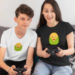Fashion, accesorii si bijuterii - Copii - Imbracaminte copii - Tricouri copii - Tricou Copii Baieti Squishmallows Porumb Ferma CoolTrend, negru, marime XS Copii - Infinity.ro