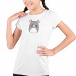 Fashion, accesorii si bijuterii - Copii - Imbracaminte copii - Tricouri copii - Tricou Copii Fete Squishmallows Soricel Mouse CoolTrend, alb, marime S Copii - Infinity.ro
