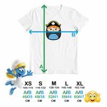 Fashion, accesorii si bijuterii - Copii - Imbracaminte copii - Tricouri copii - Tricou Copii Baieti Squishmallows Pirat Marinar CoolTrend, alb, marime S Copii - Infinity.ro