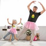 Fashion, accesorii si bijuterii - Copii - Imbracaminte copii - Tricouri copii - Tricou Copii Fete Squishmallows Porumb Ferma CoolTrend, negru, marime S Copii - Infinity.ro
