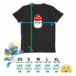 Fashion, accesorii si bijuterii - Copii - Imbracaminte copii - Tricouri copii - Tricou Copii Fete Squishmallows Ciuperca Mario CoolTrend, negru, marime M Copii - Infinity.ro