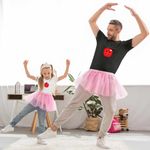 Fashion, accesorii si bijuterii - Copii - Imbracaminte copii - Tricouri copii - Tricou Copii Fete Squishmallows Mar Fruct CoolTrend, negru, marime L Copii - Infinity.ro